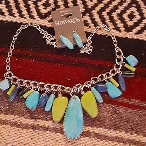 Howards necklace and earring set